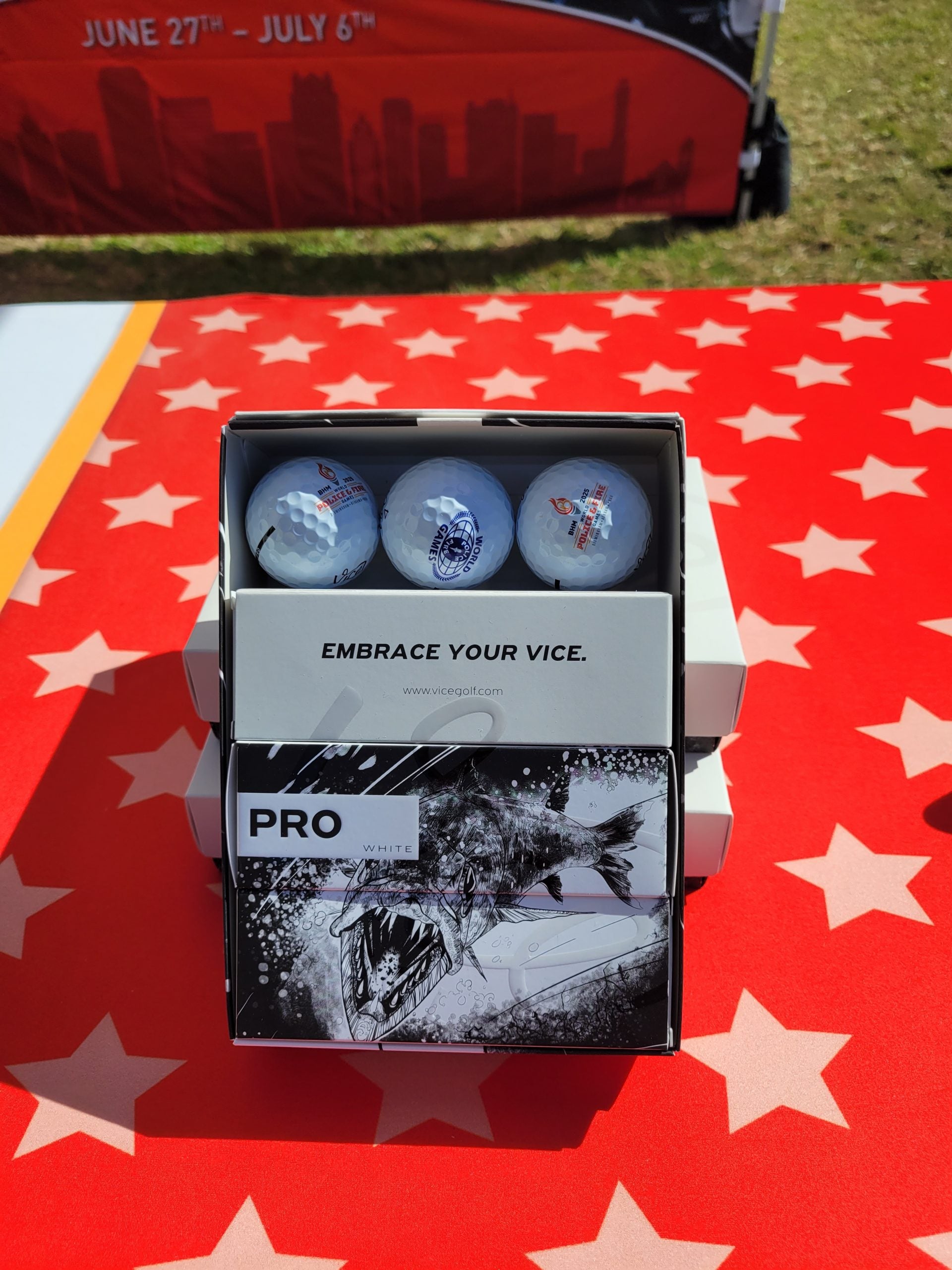 Golf Balls VICE PRO Golf Balls BHM2025 WPFG Shop