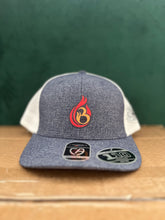 Load image into Gallery viewer, Hat - Trucker Hat &quot;B&quot; Flame
