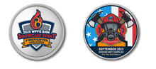 Load image into Gallery viewer, Challenge Coin - Firefighter Challenge Showcase Event
